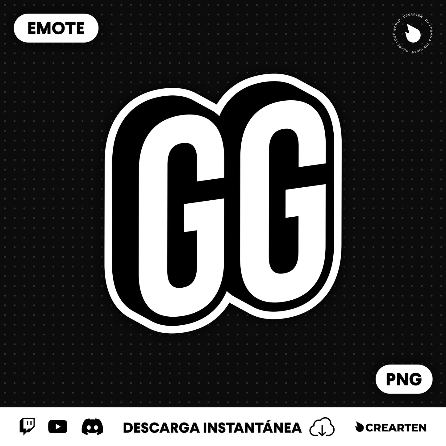 GG Emote - Crearten.