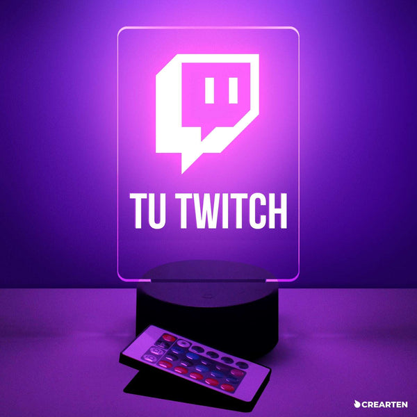 Twitch - Lámpara LED. Crearten