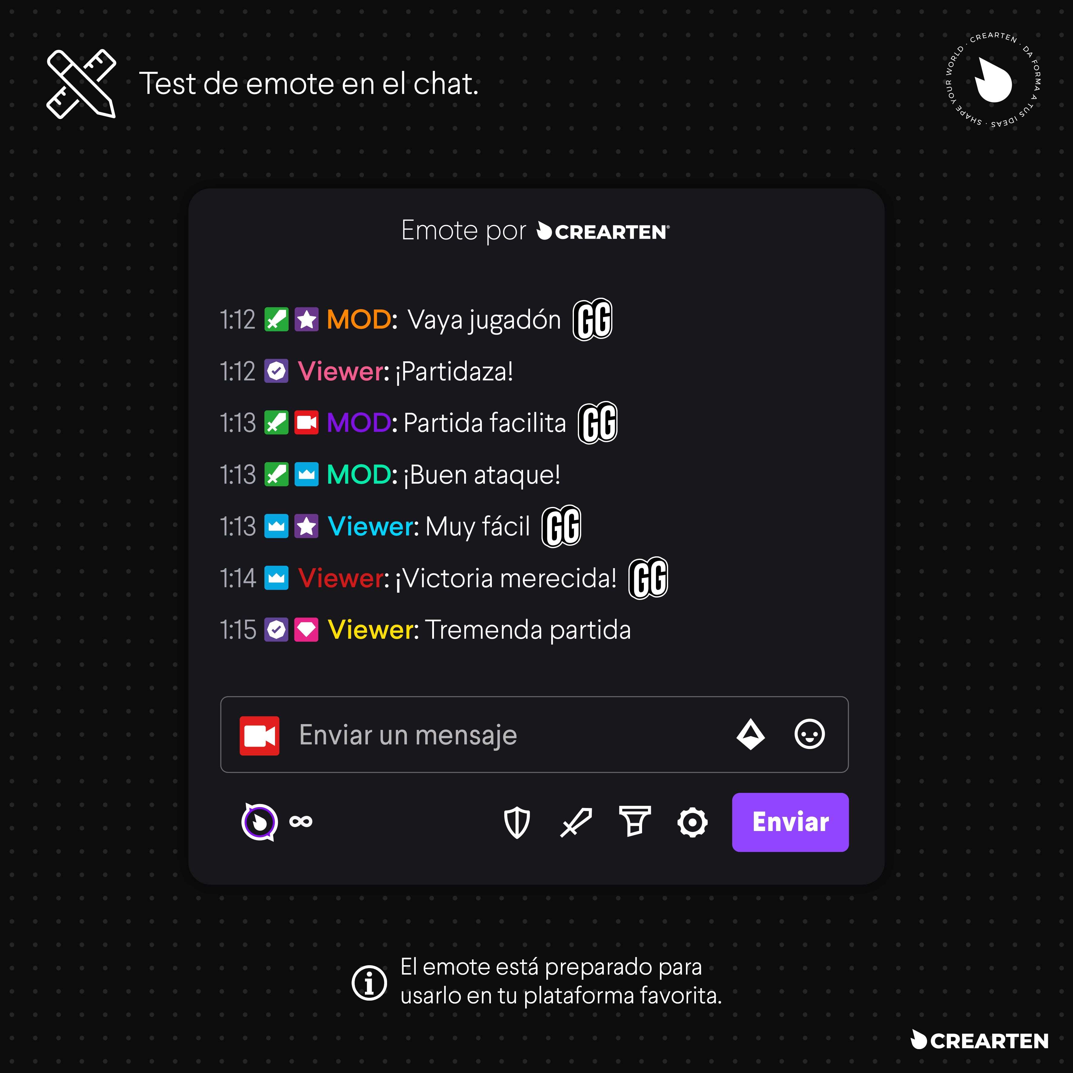 GG Emote - Crearten. Crearten