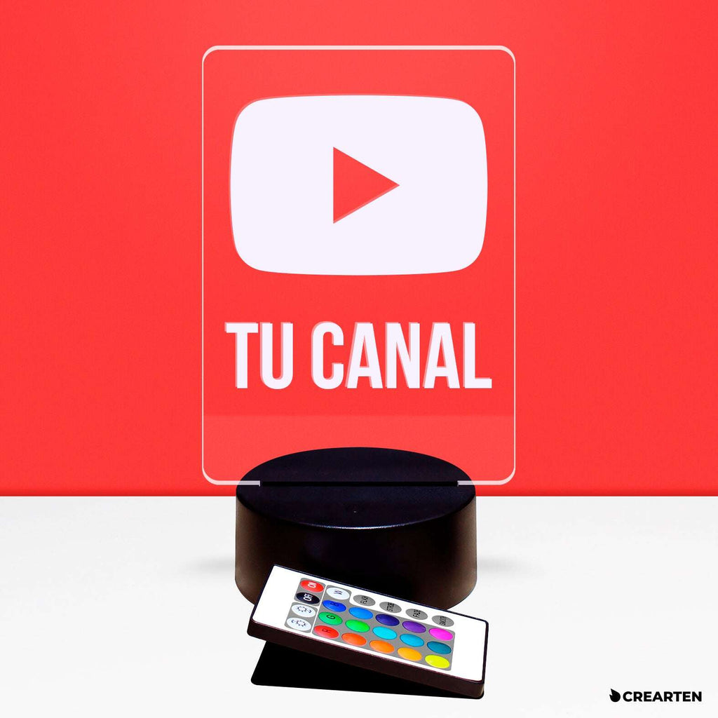 YouTube - Lámpara LED. Crearten