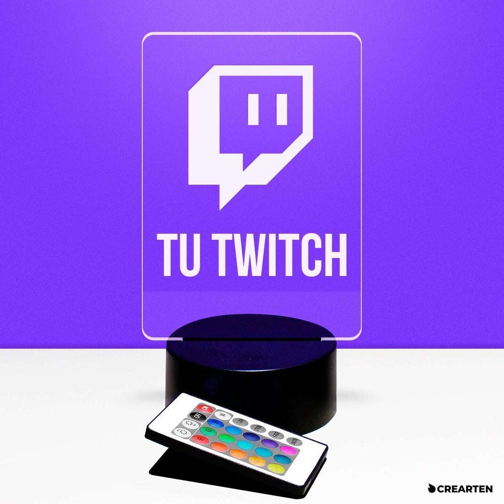 Twitch - Lámpara LED. Crearten