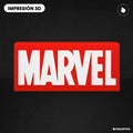 Logo 3D - Marvel. Crearten