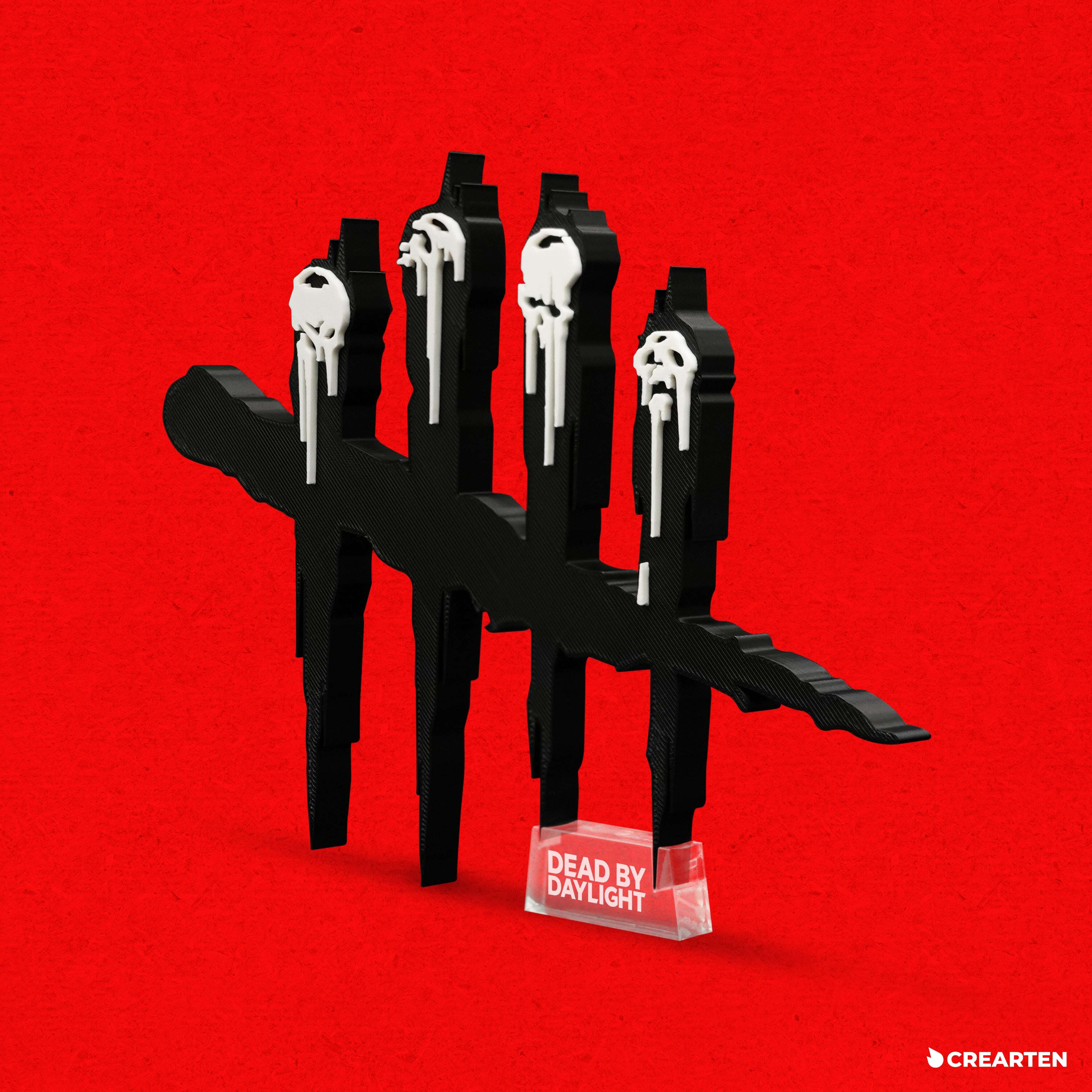 Logo 3D - Dead By Daylight. Crearten