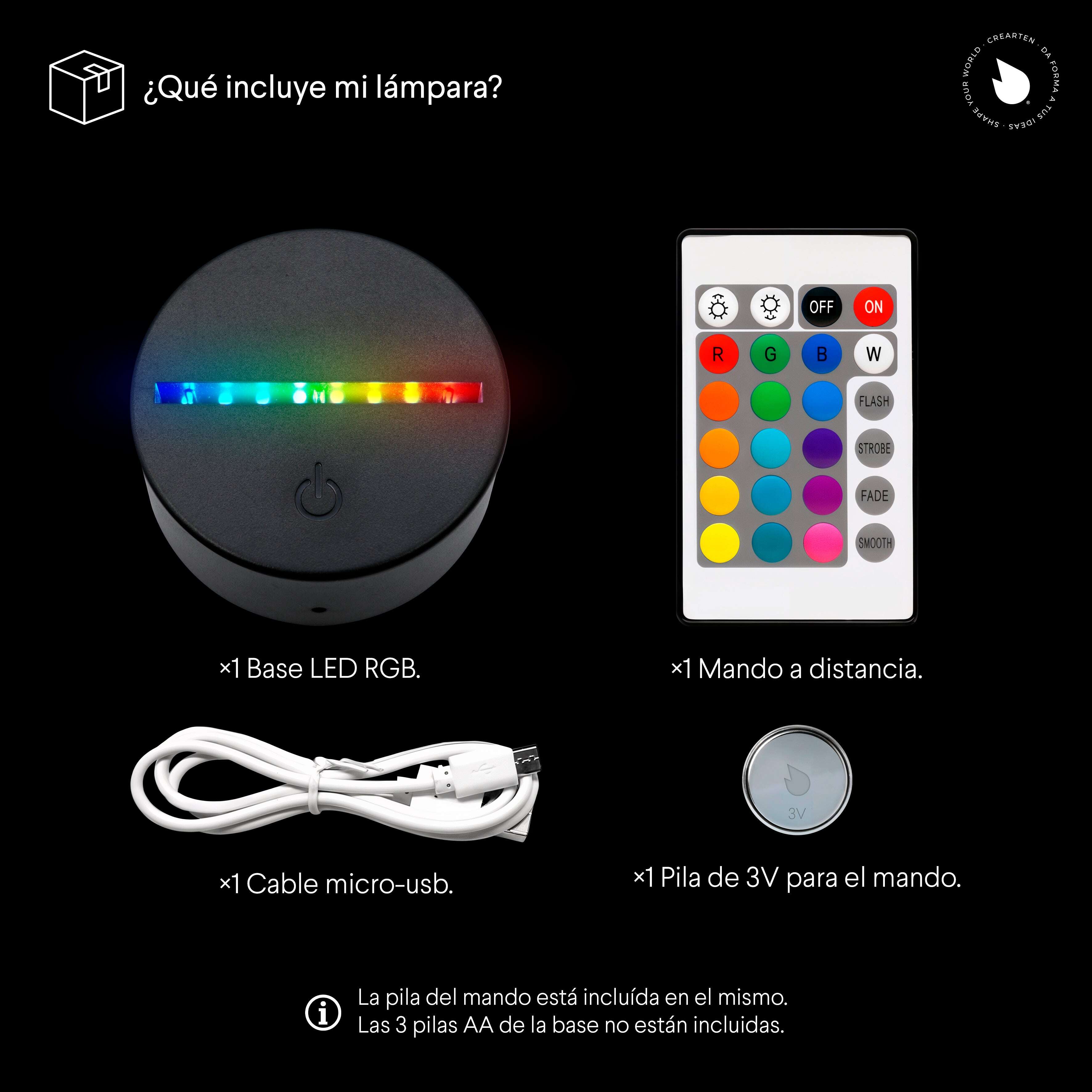 YouTube - Lámpara LED. Crearten