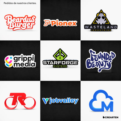 Tu Logo 3D · ¡Imprime tu logo y hazlo real!